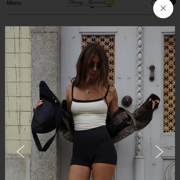 Heavy Manners Vanilla Tank - Picture 1 of 1